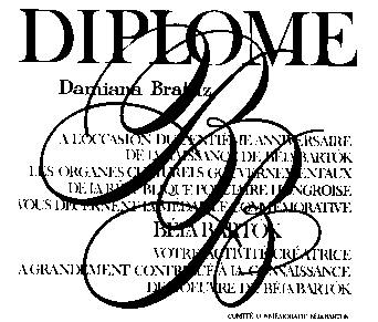 Centenary Diplome