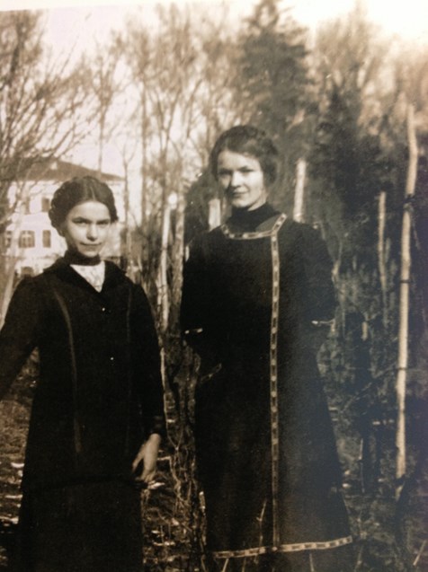 Mother Marija, (R) with sister Felicka