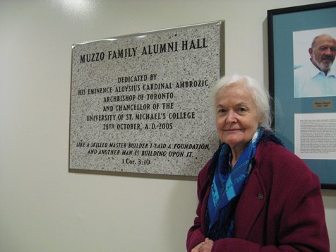 Cardinal Ambrozic plaque