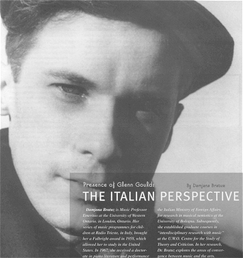 The Glen Gould Journal